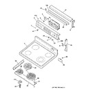 Diagram for 1 - Cooktop & Control Panel