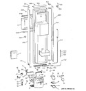 Diagram for 1 - Freezer Door