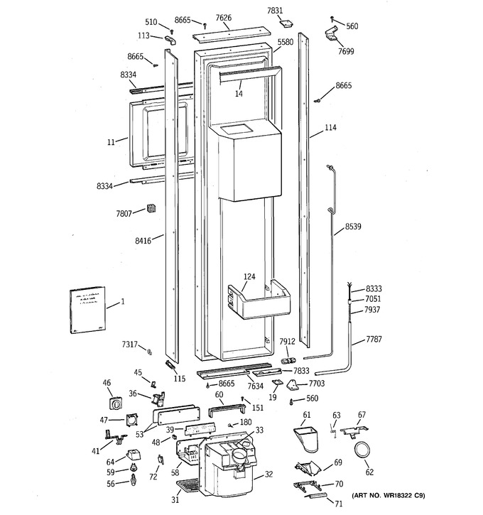 Diagram for ZISW36DYA