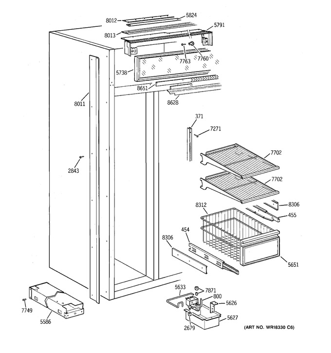 Diagram for ZISW36DYA