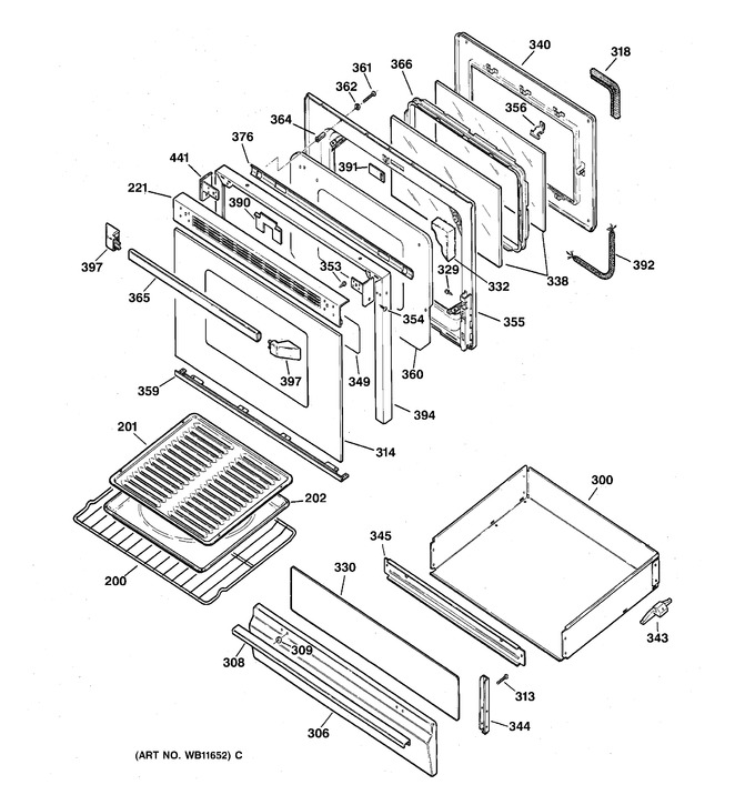 Diagram for JGBP30BEW1WH