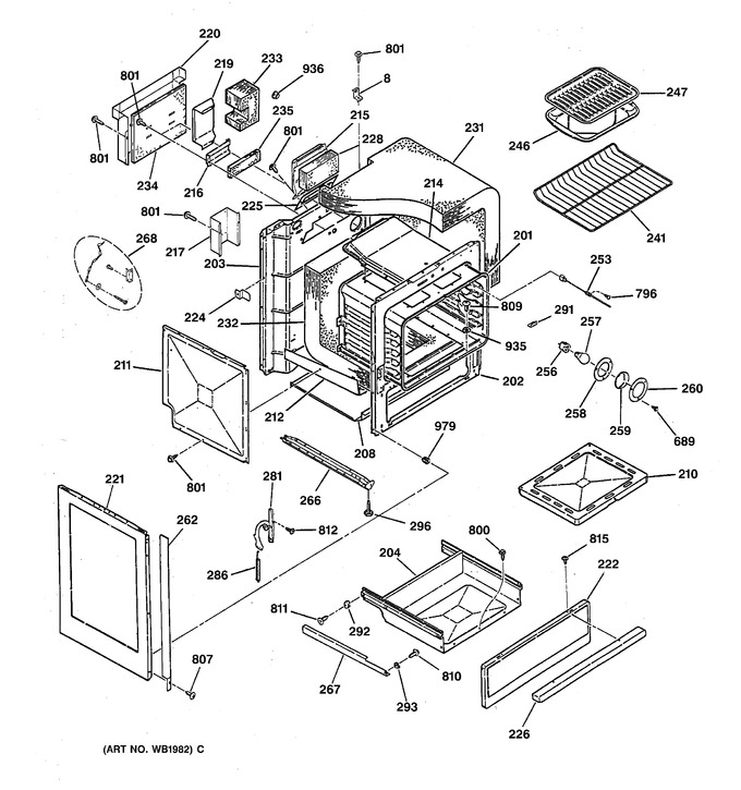 Diagram for JGSP44AEV1AA