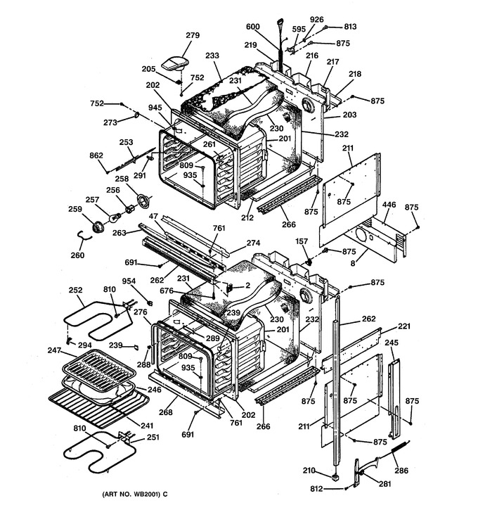 Diagram for JKP27WW1WW