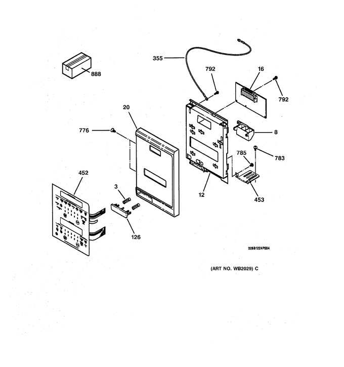 Diagram for JTP95BW1BB