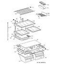 Diagram for 4 - Shelf Parts