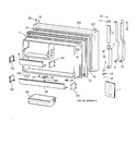 Diagram for 1 - Freezer Door