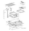 Diagram for 4 - Shelf Parts