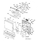 Diagram for 1 - Escutcheon & Door Assembly