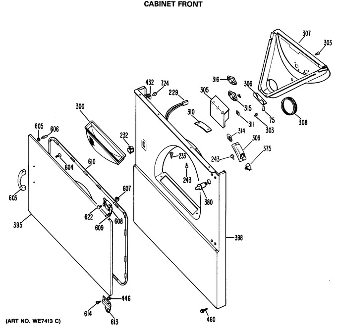 Diagram for DDE7208MDL