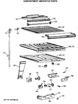 Diagram for 5 - Compartment Separator Parts