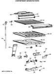 Diagram for 5 - Compartment Separator Parts