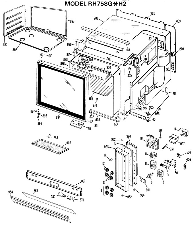 Diagram for RH758G*H2