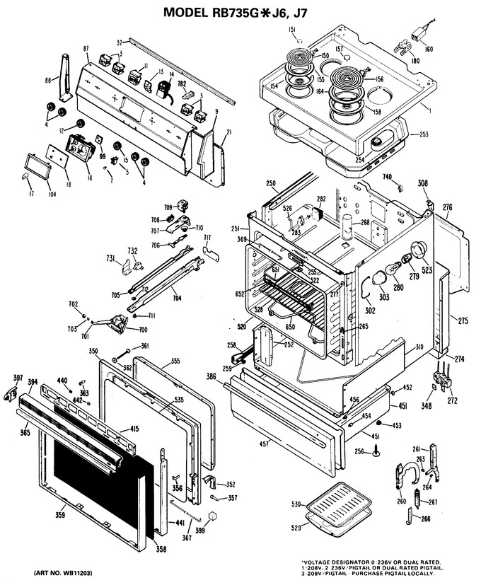 Diagram for RB735G*J7