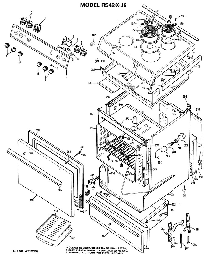 Diagram for RS42*J6