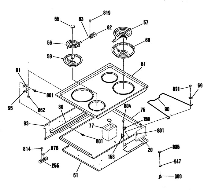 Diagram for RF725GP3BG