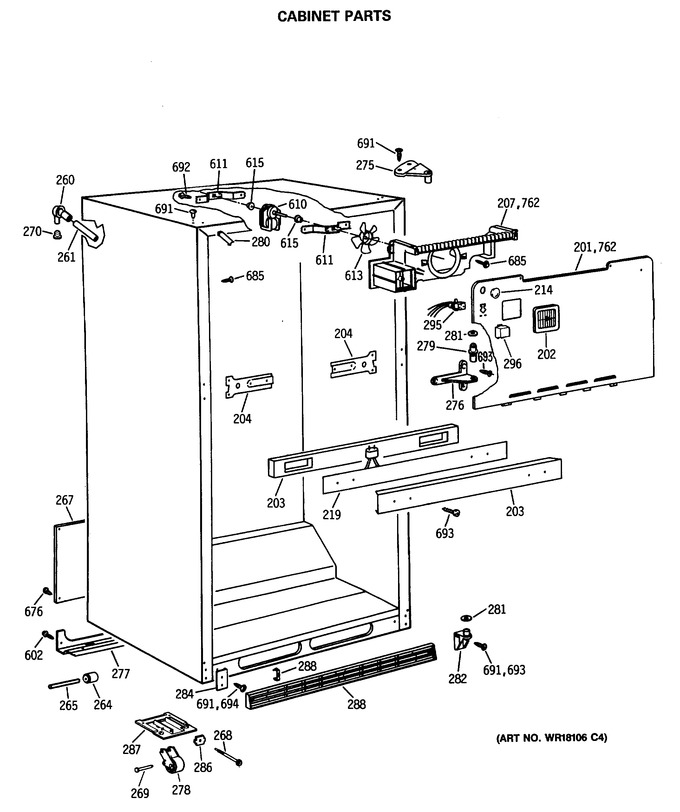 Diagram for CTX18LASARWH