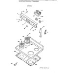 Diagram for 1 - Cooktop