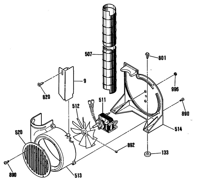 Diagram for RS734GP3WH