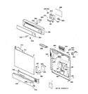 Diagram for 1 - Escutcheon & Door Assembly