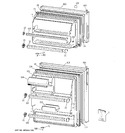 Diagram for 1 - Doors