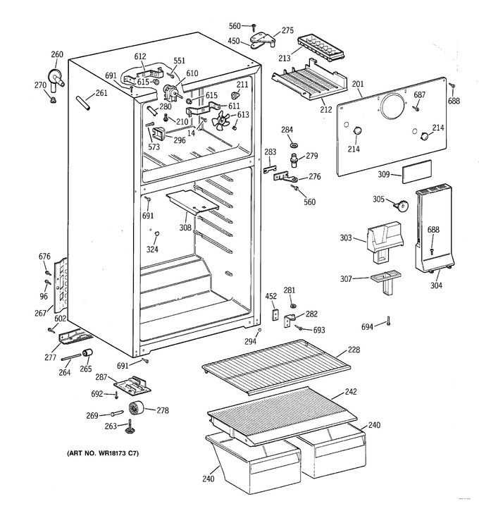 Diagram for TBG16SAZFRAD