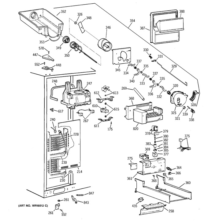 Diagram for TFX28PBBAAA