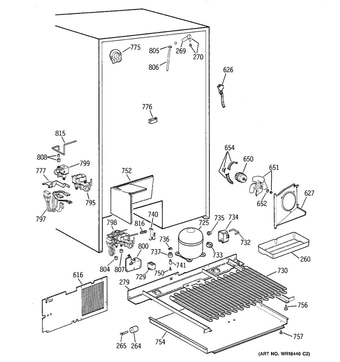 Diagram for TFX28PBBABB