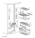 Diagram for 4 - Freezer Shelves