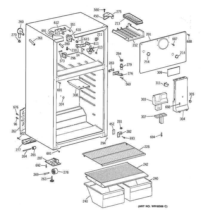 Diagram for TBG14SACBRAA