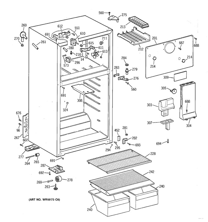 Diagram for CTX16CYZGLAD