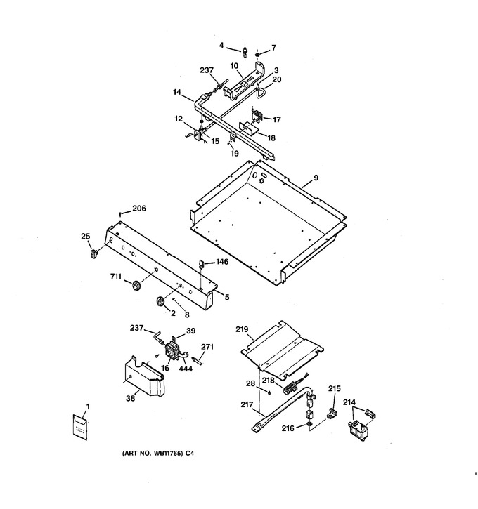 Diagram for RGB530BEA1WH