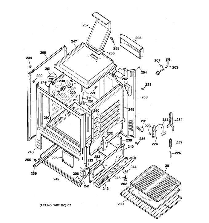 Diagram for RGB528BEA1WH