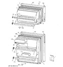 Diagram for 1 - Doors