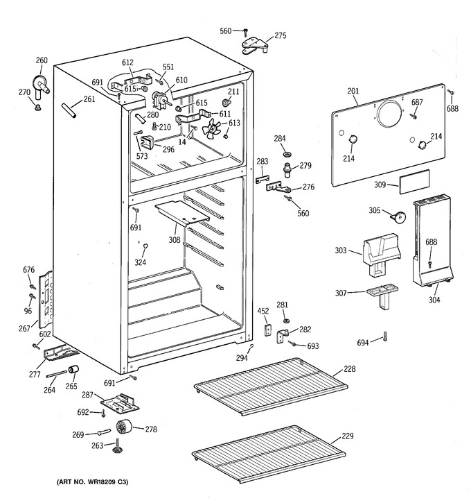 Diagram for CTX18LYBBRWW