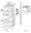 Diagram for 2 - Fresh Food Door