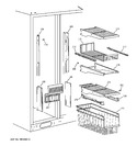 Diagram for 4 - Freezer Shelves