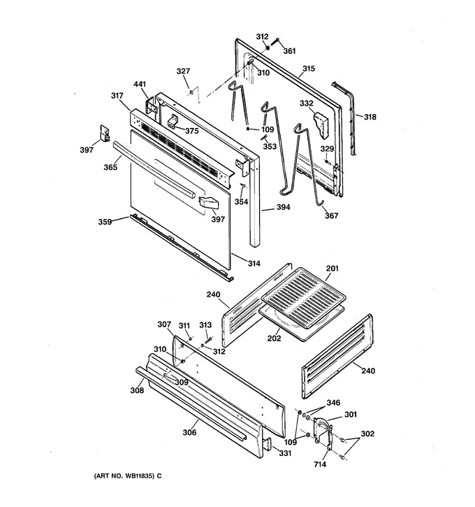 Diagram for LGB116BPA1WH