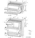 Diagram for 1 - Doors