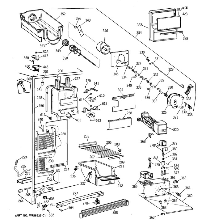 Diagram for TFX22CRBAAA