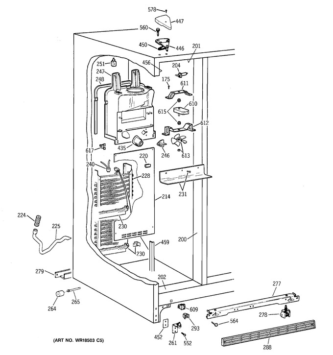 Diagram for TFX22JABAWW