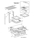 Diagram for 4 - Shelf Parts