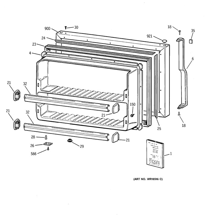 Diagram for TBX18JIBBRWW