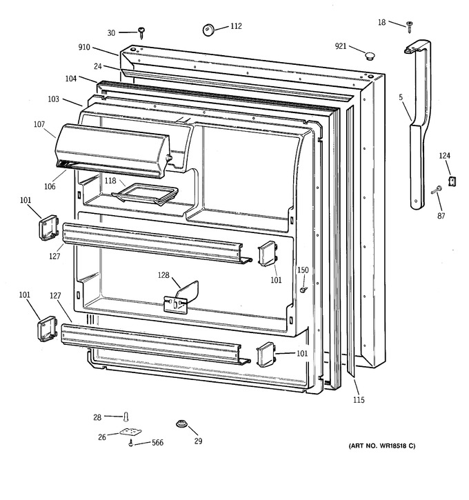 Diagram for TBX18JABBRAA