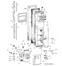 Diagram for 1 - Freezer Door