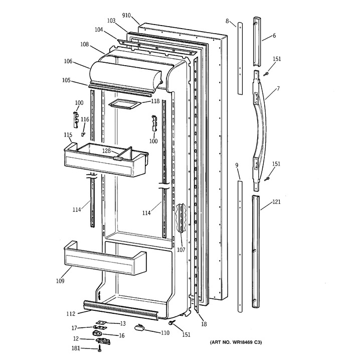 Diagram for TFX25CRBABB