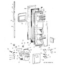 Diagram for 1 - Freezer Door