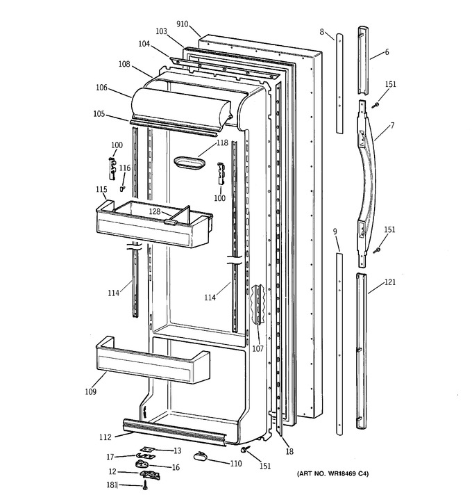 Diagram for TFX25PPBAWW