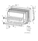 Diagram for 1 - Freezer Door