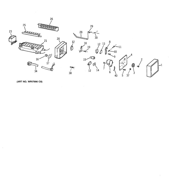 Diagram for TBX14SIZHRAD