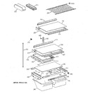 Diagram for 4 - Shelf Parts